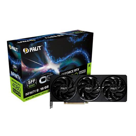 Видеокарта 16GB PALIT RTX4080 SUPER INFINITY 3 OC NED408SS19T2-1032S