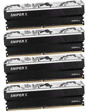 Оперативная память 64 GB kit G.Skill Sniper X F4-3600C19Q-64GSXWB