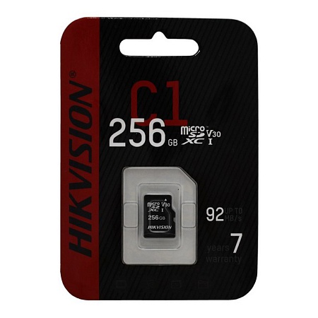 Карта памяти SD 256GB Hikvision HS-TF-C1/256G