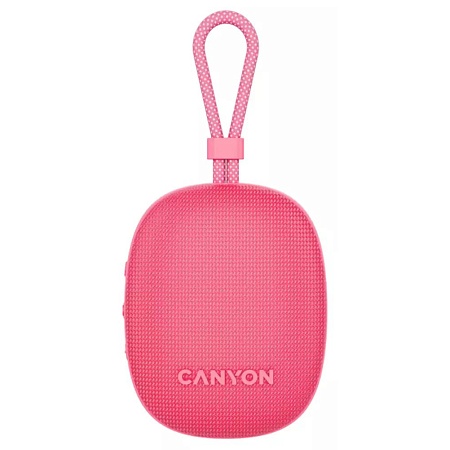 Беспроводная колонка Canyon OnMove 12 IPX7 5W Pink Беспроводная колонка Canyon OnMove 12 IPX7 5W Pink
