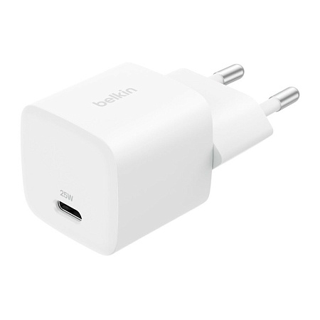 Зарядное устройство BELKIN 25W USB-C PD WALL CHARGER WITH PPS WHT