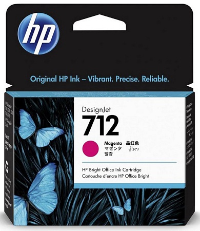 Картридж HP 712 3ED68A Magenta Ink