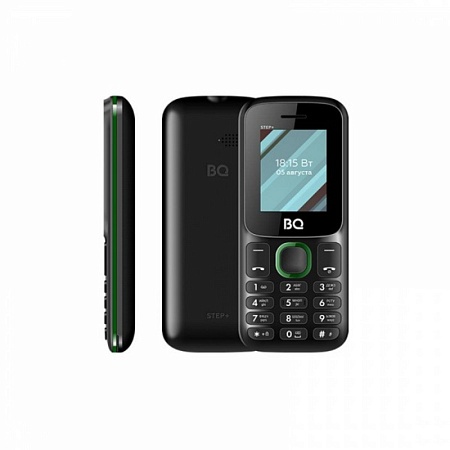 Мобильный телефон BQ-1848 Step+ black+green