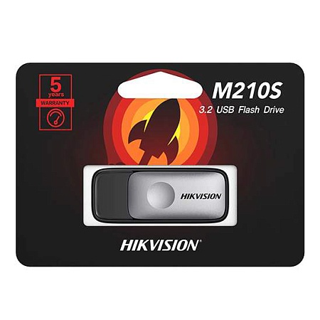 USB-накопитель 64GB Hikvision HS-USB-M210S/64G/U3 black