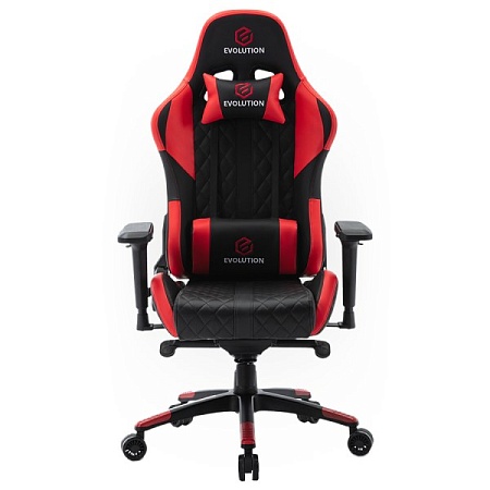 Игровое компьютерное кресло EVOLUTION RACER красный