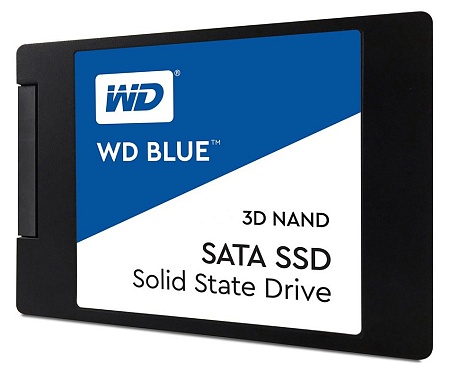 SSD накопитель 1ТБ WD Blue 3D NAND WDS100T2B0A