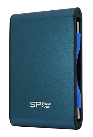 Внешний жесткий диск 1 TB Silicon Power A80 SP010TBPHDA80S3B Blue