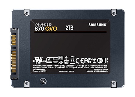SSD накопитель 2TB Samsung 870 QVO MZ-77Q2T0BW