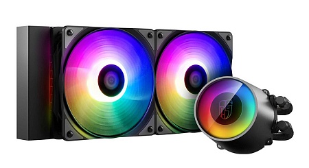 Водяное охлаждение Deepcool Castle 240 RGB V2