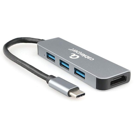 USB Hub 3 port Cablexpert A-CM-COMBO2-01