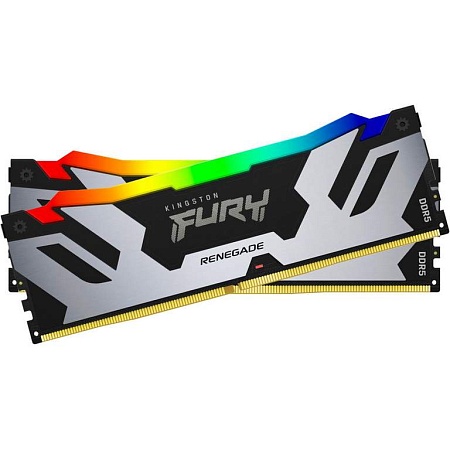Оперативная память 64Gb kit Kingston Fury Renegade Silv RGB KF560C32RSAK2-64