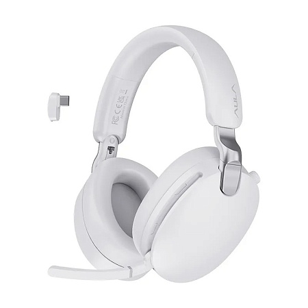 Наушники с микрофоном AULA A500 White