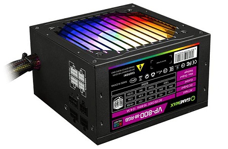 Блок питания 800W GameMax VP-800-RGB-M v3