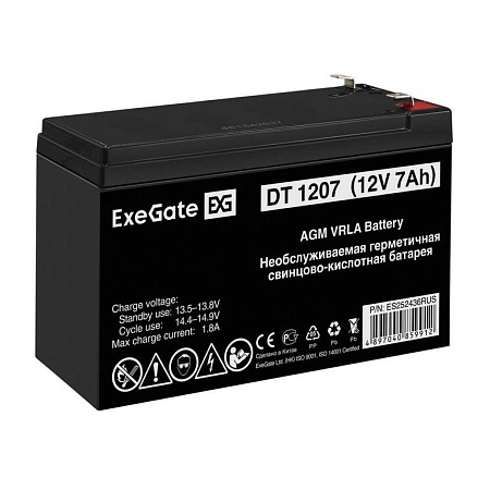 Батарея для ИБП ExeGate DT 1207