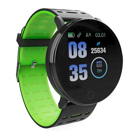 Фитнес-трекер Ritmix RFB-460 black-green
