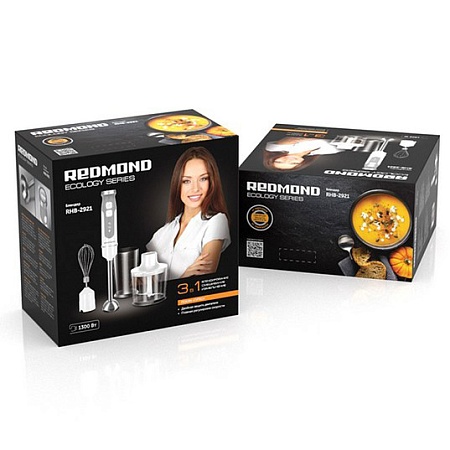 Блендер REDMOND RHB-2921 Белый/серый