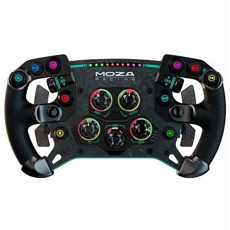 Съемное рулевое колесо MOZA GS V2P Steering Wheel (Leather) RS056