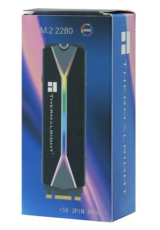 Радиатор для SSD M.2 Thermalright TR-M.2 2280 ARGB Радиатор для SSD M.2 Thermalright TR-M.2 2280 ARGB