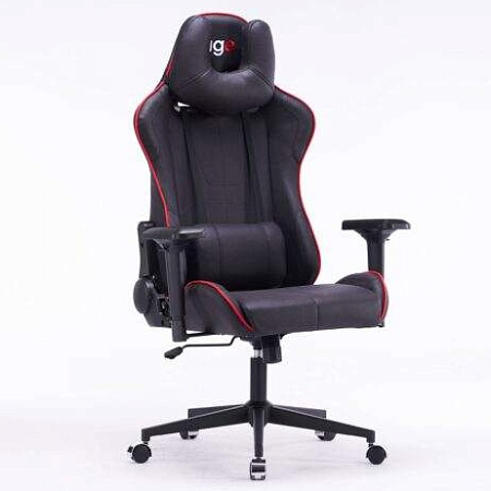 Игровое кресло AGE M-906 черный-красный