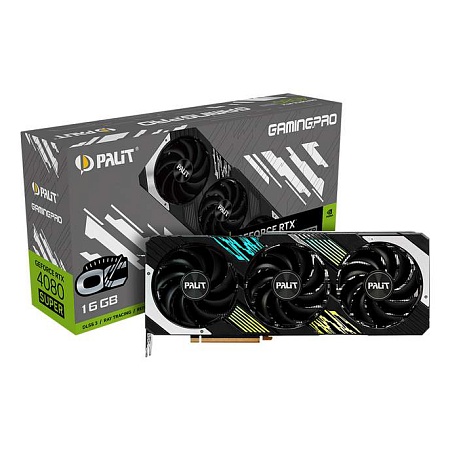 Видеокарта 16GB PALIT RTX4080 SUPER GAMINGPRO OC NED408ST19T2-1032A
