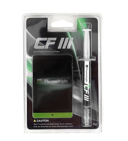 Термопаста Thermalright Chill Factor 3 4г шприц Термопаста Thermalright Chill Factor 3 4г шприц