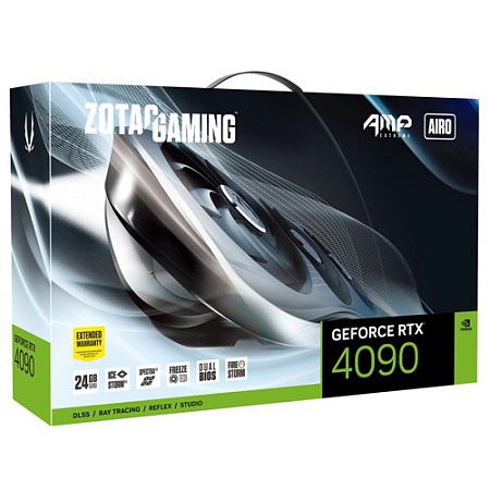 Видеокарта 24 GB Zotac RTX 4090 AMP Extreme AIRO ZT-D40900B-10P