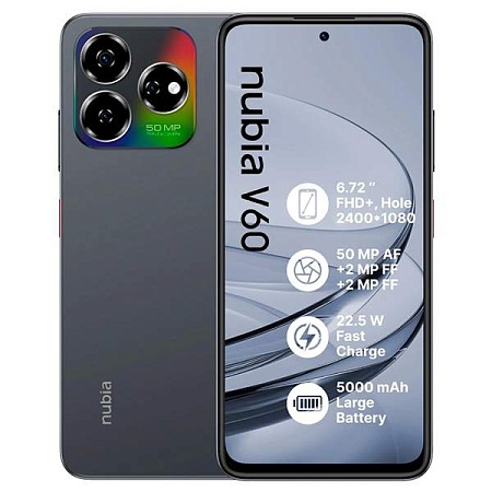 Смартфон ZTE Nubia V60 Black