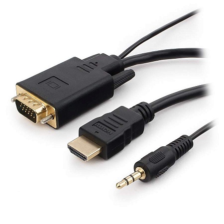 Конвертер Cablexpert A-HDMI-VGA-03-6 HDMI m - D-Sub (VGA) m/audio