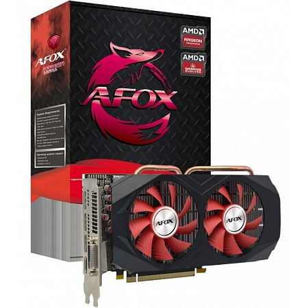 Видеокарта 8 GB Afox RX 580 2048SP AFRX580-8192D5H3-V3