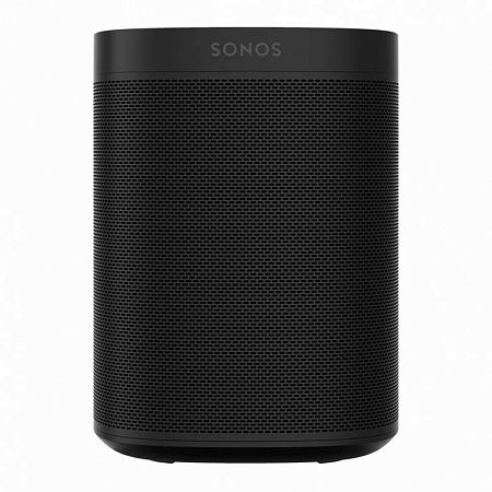 Портативная колонка Sonos One Black+Стойки для колонок Sonos Stands for ONE and PLAY:1 (Black) Pair