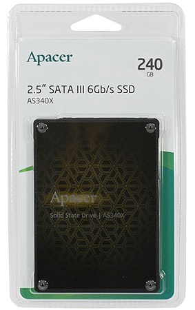 SSD накопитель 240 GB Apacer AS340X AP240GAS340XC-1