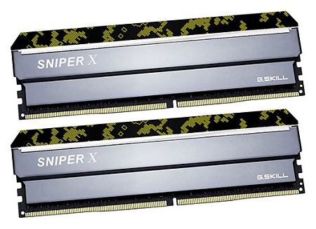 Оперативная память 16 GB kit G.SKILL SNIPER X F4-3600C19D-16GSXKB