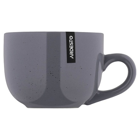 Чашка Ardesto Bagheria 480 мл Grey керамика