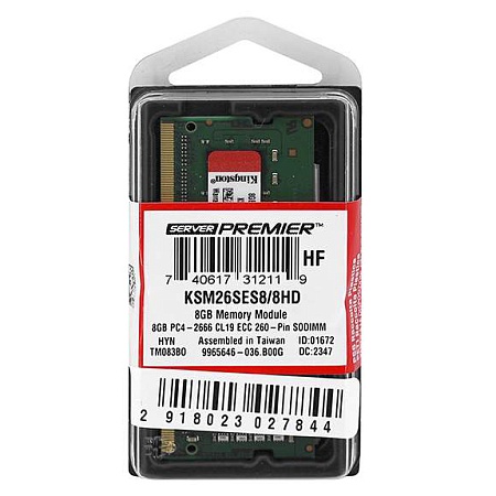 Оперативная память 8 GB Kingston KSM26SES8/8HD