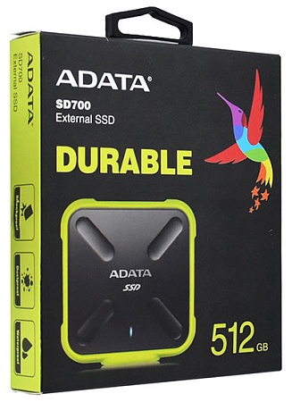 Внешний SSD 512 GB ADATA ASD700-512GU31-CYL