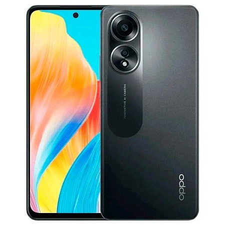 Смартфон ОРРО A58 8/128GB Glowing Black