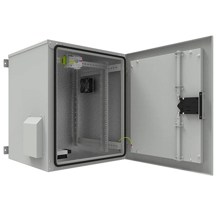 Шкаф уличный всепогодный Pixietech, 15U глубина 600м/Outdoor all-weather cabinet Pixietech, 15U depth 600m