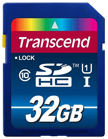 Карта памяти SD 32GB Transcend TS32GSDU1