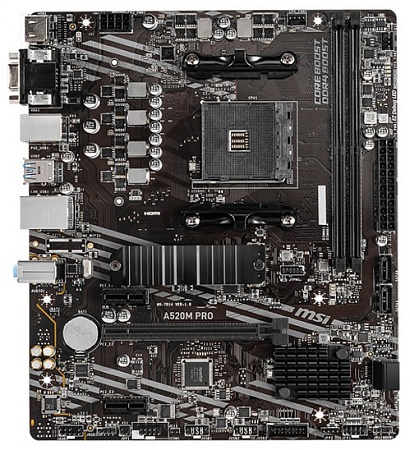 Материнская плата MSI A520M PRO