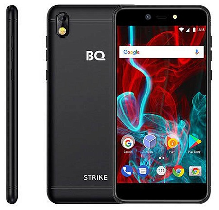 Смартфон BQ-5211 Strike 1Gb+8Gb Black