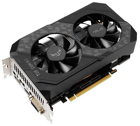 Видеокарта 4Gb ASUS GTX1650 OC TUF-GTX1650-O4GD6-P-GAMING