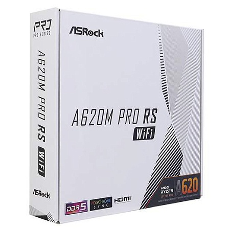 Материнская плата ASRock A620M PRO RS WIFI D5 Материнская плата ASRock A620M PRO RS WIFI D5