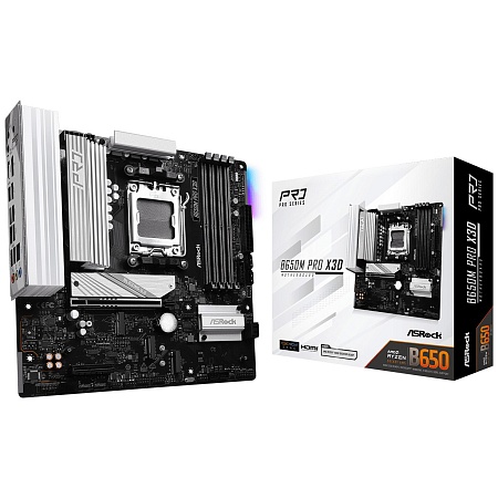 Материнская плата ASRock B650M PRO X3D