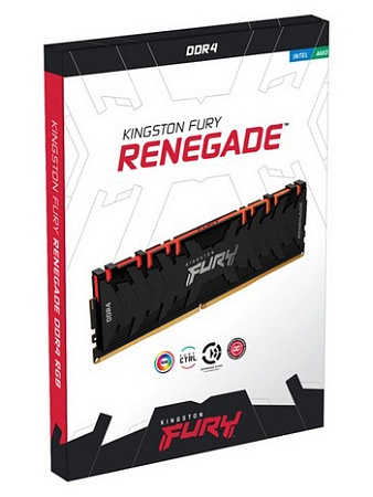 Оперативная память 64GB Kit Kingston FURY Renegade RGB KF432C16RBAK2/64