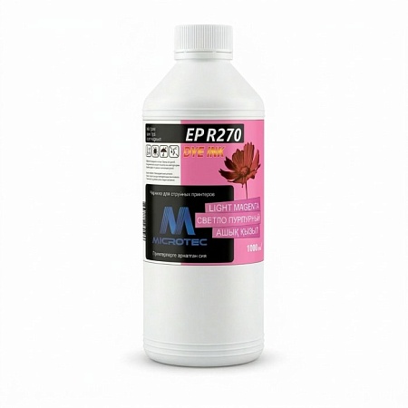 Чернила R270-1L LIGHT MAGENTA Св.Пурпурный 1000ml (Microtec)