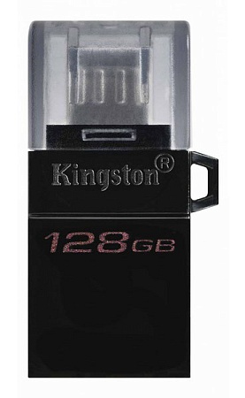 USB Флеш 128GB 3.0 Kingston OTG DTDUO3G2/128GB черный USB Флеш 128GB 3.0 Kingston OTG DTDUO3G2/128GB черный