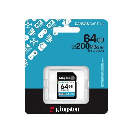Карта памяти 64GB Kingston SDG4/64GB Карта памяти 64GB Kingston SDG4/64GB