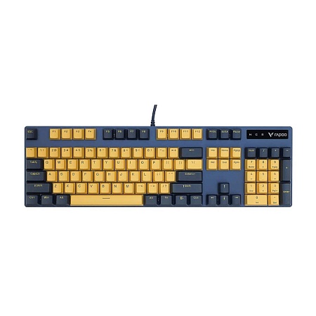 Клавиатура Rapoo V500PRO TM Yellow Blue