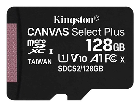 Карта памяти microSDXC 128GB Kingston Canvas Select Plus SDCS2/128GBSP