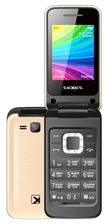 Мобильный телефон Texet TM-204 Шампань